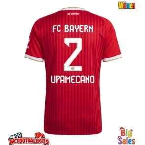 Bayern Munich Dayot Upamecano #2 Replica Home Stadium Shirt for Women 2026-27 Short Sleeve